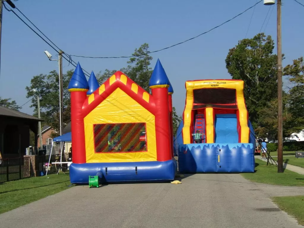 Inflatable castle for children